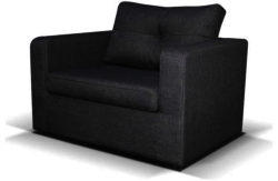 Max Fabric Chair Bed - Charcoal